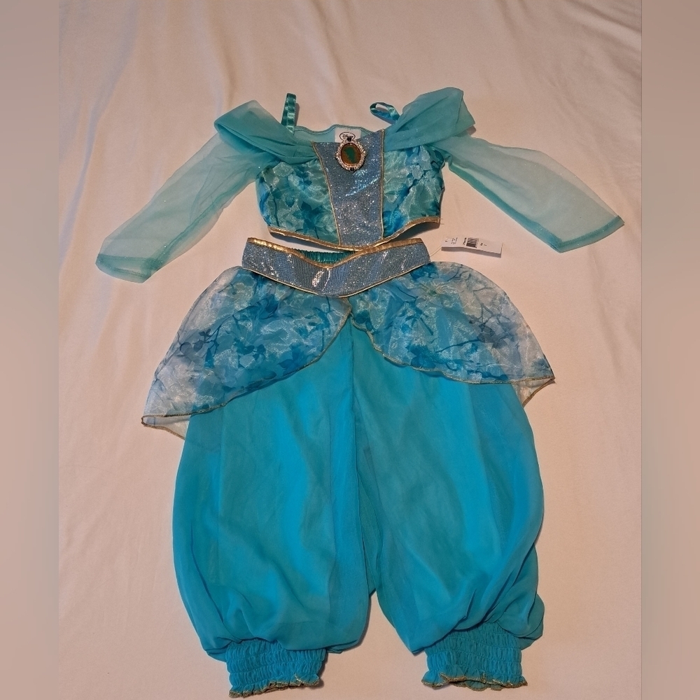 Disney Store Collection girls size 2 Aladdin Jasmine Costume Halloween